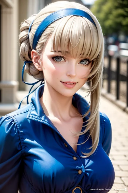 (realistic:1.5),1 girl,solo,merope,smile  <lora:merope:1>