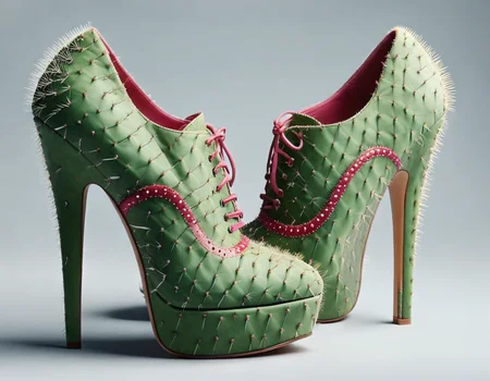 	high heels oxford, Prickly Pear Style