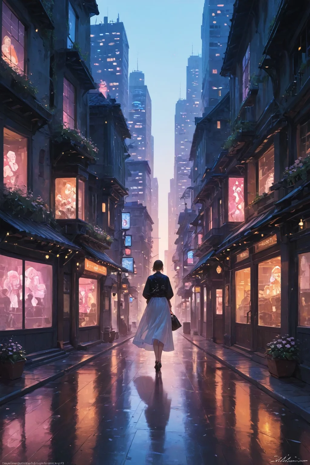 colorful,detailed background,Cinematic Lighting,film grain,score_9,score_8_up,score_7_up,zPDXL2,masterpiece,best quality,highly detailed,
<lora:(增强)sdxl_lightning_8step_lora:1>,<lora:glowneon_xl_v1:1>,glowing,<lora:hand 4:1>,hand person,<lora:Expressive_H:0.8>,Expressiveh,<lora:1llum1XLP:0.8>,1llum1,
building,cityscape,double exposure,flower,skyscraper,solo,water,1girl,
