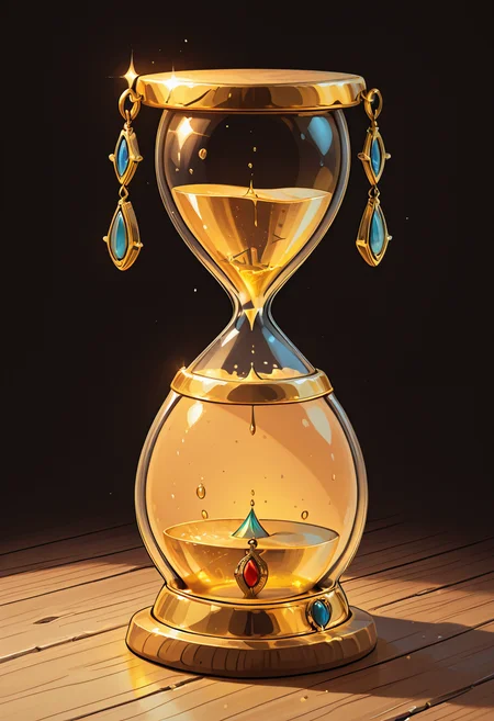 masterpiece, best quality, zz3gypt, hourglass, <lora:EgyptianIconsIXL_v1:1.0>,