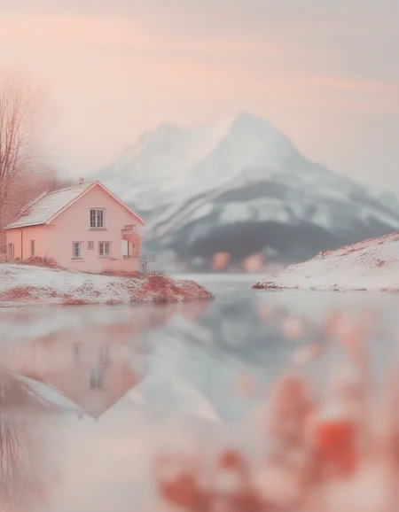 <lora:101_novuschroma_1:1> landscape in winter novuschroma style