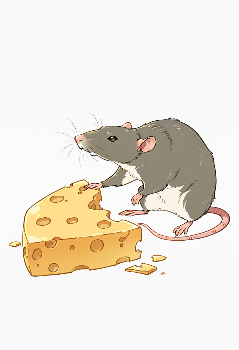 rat,no humans,cheese
