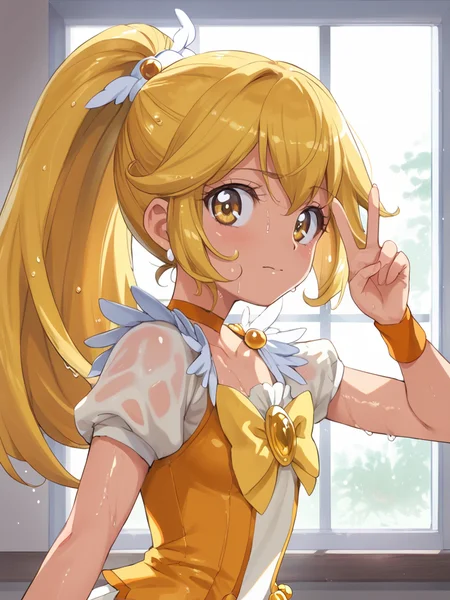 score_9,score_8_up,score_7_up,score_6_up,
curepeace, shiny, shiny skin, wet, wet skin, big window, v,
<lora:Pony_DetailV2.0:0.75>
<lora:curepeace.pony:0.75>