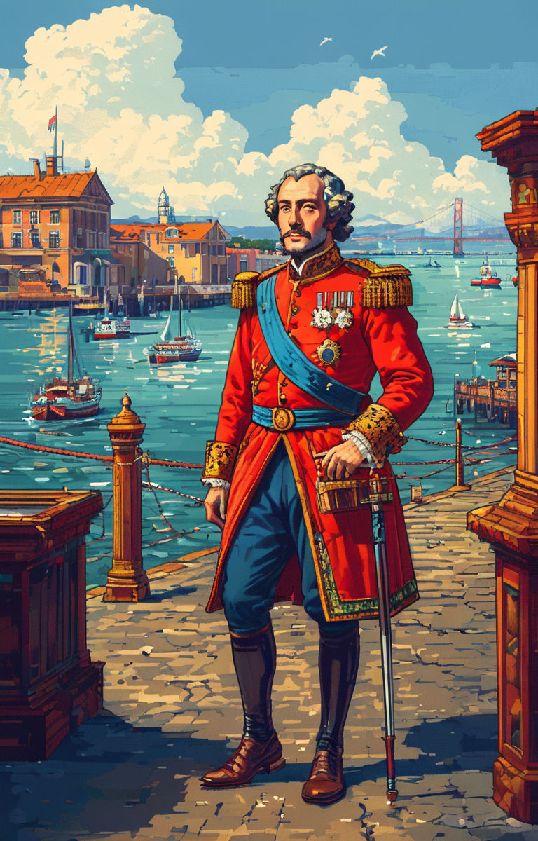 masterpiece,best quality,<lora:tbh15-sdxl:0.9>,illustration, portrait of noble man