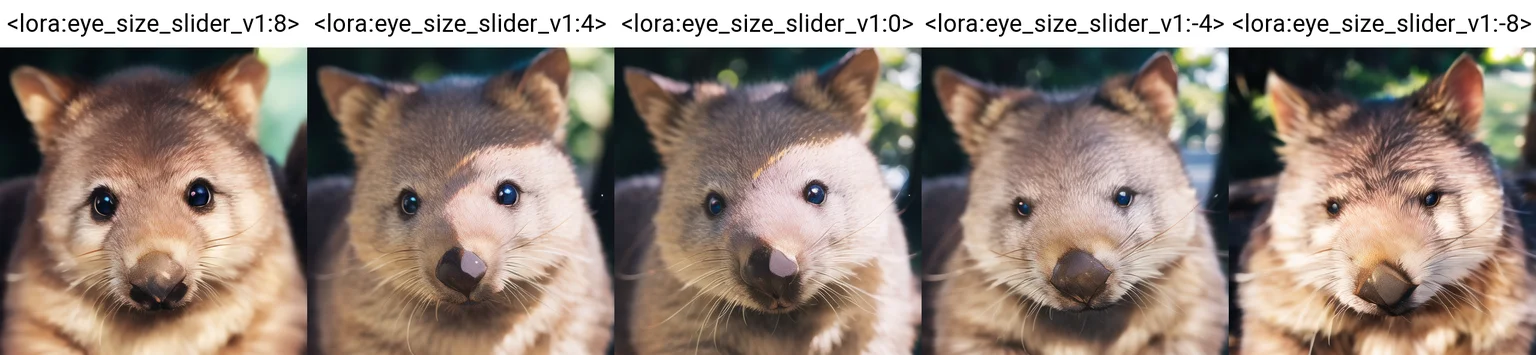 <lora:add_brightness:0.5><lora:add_detail:0.5> <lora:wombat_v1:0.5>1wombat,eyes,
 <lora:eye_size_slider_v1:8>
portrait,  pov,
sfw