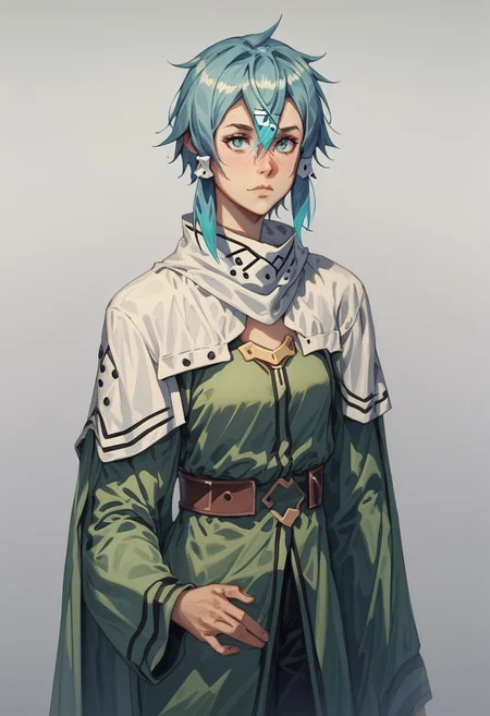 score_9, score_8_up, 1girl, sinon, shinon, oblivionarts