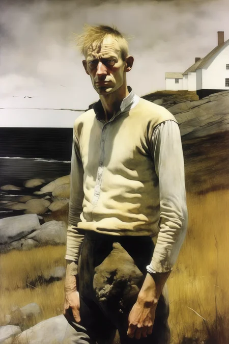<lora:Andrew Wyeth Style:1>Andrew Wyeth Style - Andrew Wyeth ultra realistic