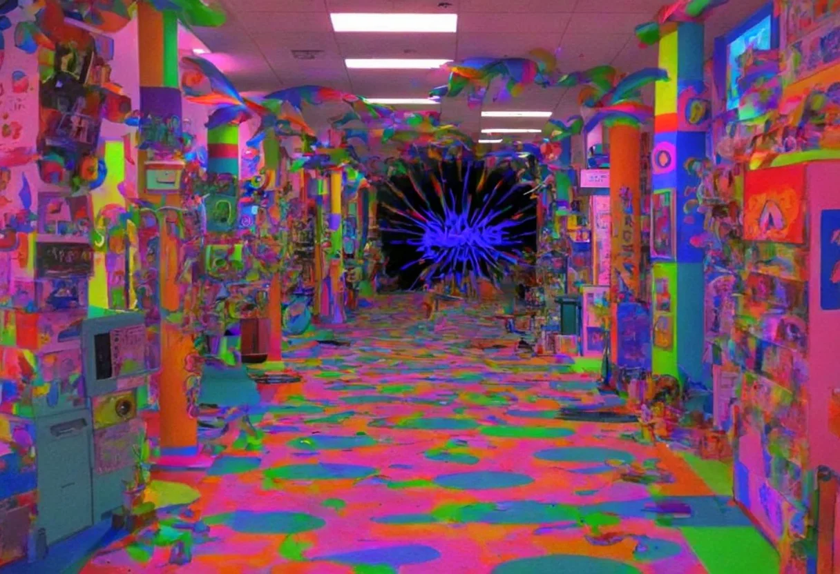 weirdcore, y2kmad, liminal space <lora:y2kmadmix_v0.0.1:1>