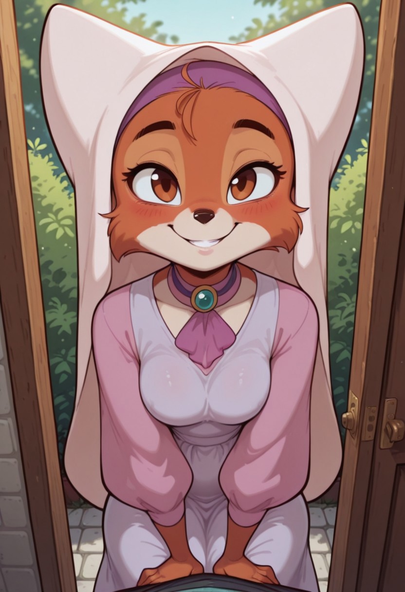 masterpiece, best quality, amazing quality, very aesthetic, absurdres, diives,
masterpiece, 8K, depth of field, focused subject, best quality,newest, absurdes, 
<lora:MaidMarianDisney_IXL:1.0>,   zzMarian, brown eyes, furry female, body fur, two-tone fur, orange fur, white fur,   long sleeves, dress, jewelry, brooch, gem,   smile, looking at viewer,