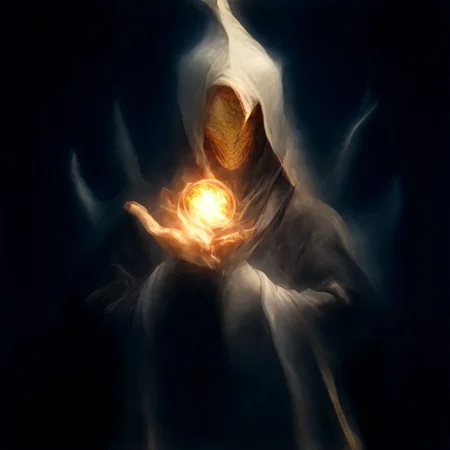 anthropomorphic_snakes_(naga), snake eyes, scales, masterpiece, best quality, amazing quality, very aesthetic, dynamic angle, face focus, depth of field, small breasts, A digital illustration shoot from a frontal camera angle about a mysterious figure in a dark, hooded cloak holding a glowing orb of fire, surrounded by swirling flames. the image also shows glowing blue and orange flames emanating from the figure's face, creating a mystical atmosphere. on the middle of the image, a male figure appears to be a amazing adult, standing in the middle, facing the viewer, with his upper body visible. he is wearing a dark cloak with intrianthropomorphic_snakes_(naga)e designs and glowing yellow eyes, giving off a mystical and powerful aura. the figure is positioned in the center of the frame, and his hands are outstretched, holding two glowing orbs in front of him. he has a hood that covers his face, and the flames are emanating from his hands. the background is dark and smoky, with a subtle gradient of colors, adding to the sense of depth and mystery. solo, looking at viewer, open mouth, holding, male focus, glowing, glowing eyes, black background, hood, fire, cloak, magic, magic circle, pg safe,amazing,