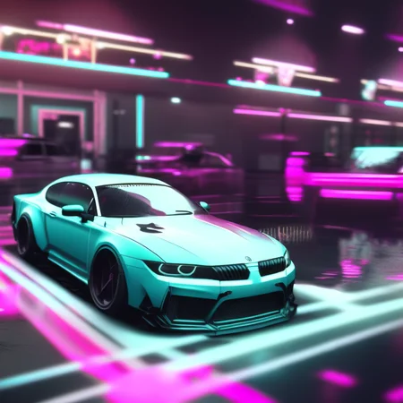 FFbF_effect, car cyber netics, Sci-fi, Ultra realistic retro futuristic atmosphere, dim volumetric lighting, 8k octane beautifully detailed render, post-processing, extremely hyper-detailed, intricate, epic composition, highly detailed attributes, highly detailed atmosphere, cinematic lighting, masterpiece, trending on artstation, very very detailed, masterpiece, stunning, flawless structure, lifelike texture, perfection
