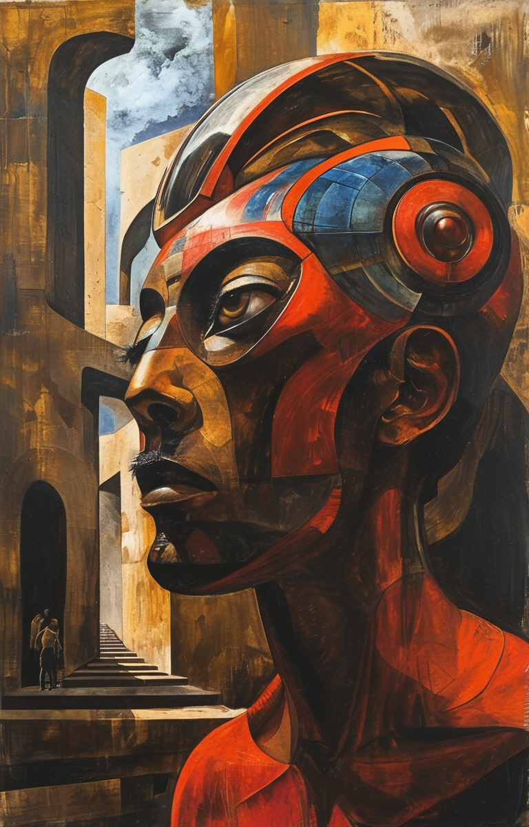 masterpiece,best quality,<lora:tbh178-sdxl:0.9>,illustration,style of David Alfaro Siqueiros