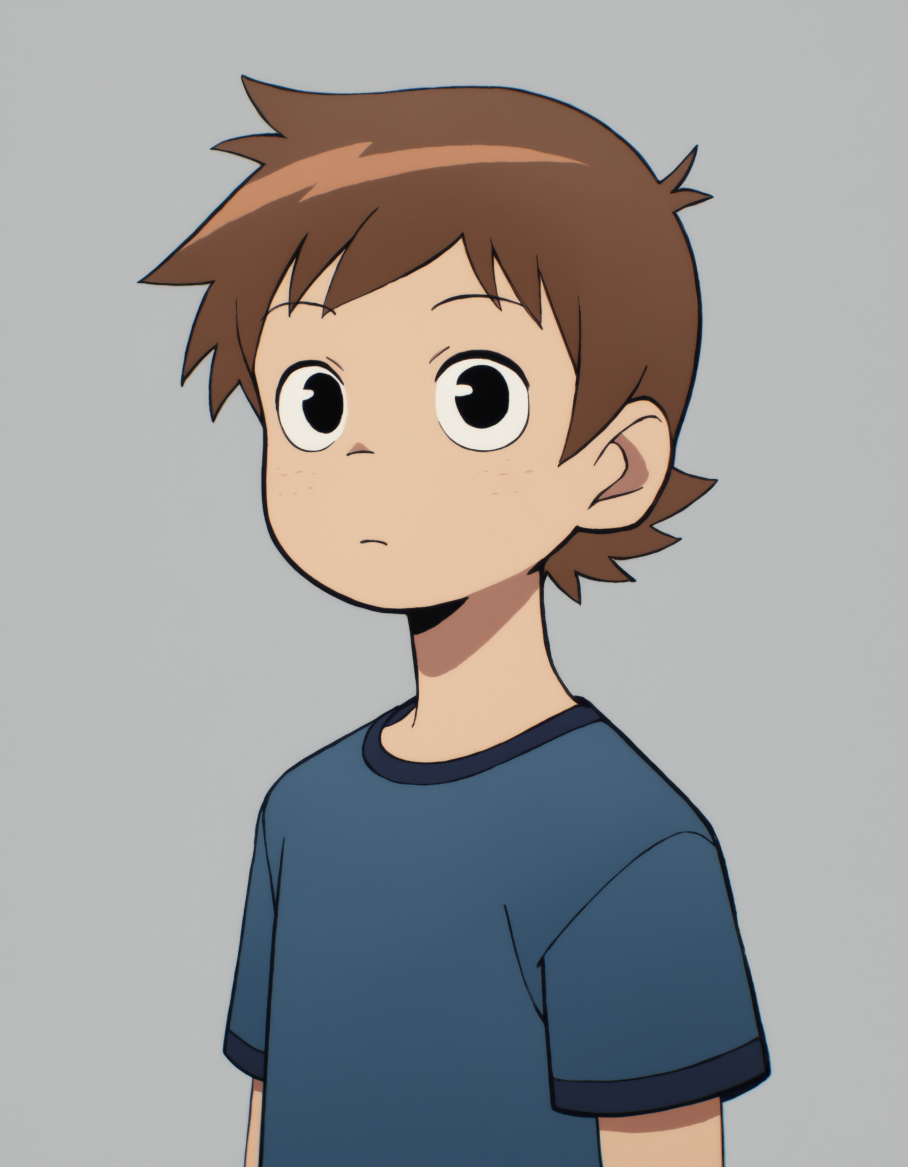 zPDXL, score_9, score_8_up, score_7_up, source_anime, BREAK
<lora:ScottP2-14:0.8> 1boy, solo, young, brown hair