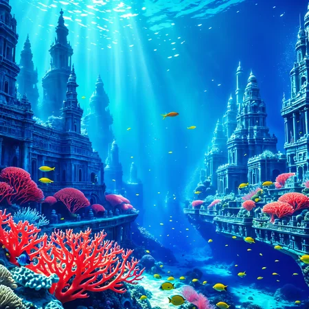 deep under the ocean there is a city carved out of coral, it is bright and cheerful, <lora:epwsdxl:0.6>, elementalplanewater, best quality, masterpiece, 4k, uncensored, prefect lighting, rating_explicit, very aesthetic, detailed, <lora:add_details_xl:0.6>, very detailed, <lora:SDXLHighDetail_v5:0.6>