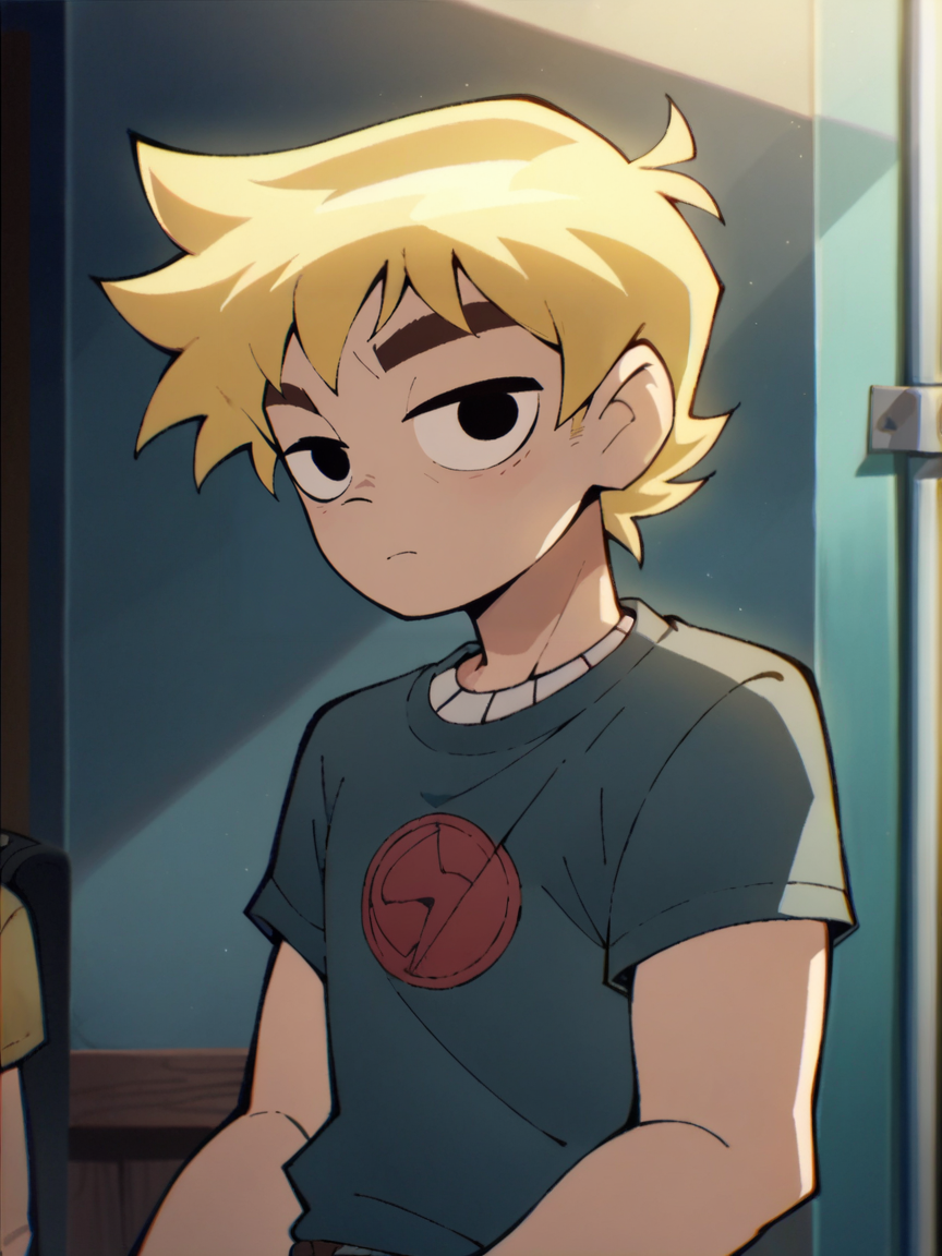score_9, score_8_up, score_7_up, score_6_up, score_5_up,  <lora:spXLP:1> sp, 1boy, blonde hair,