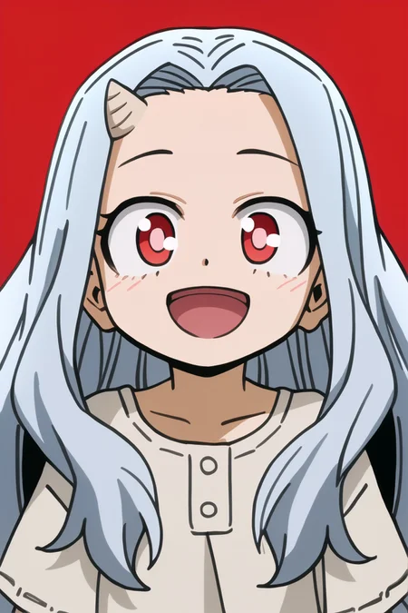 eri, masterpiece, best quality, consistent background, happy, smile <lora:COMMISSION_MHA-Eri-Illustrious:0.8>