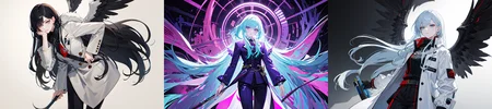 highly insanely detailed, masterpiece, top quality, best quality, highres, 4k, 8k, RAW photo, (very aesthetic, beautiful and aesthetic), 
__lazy-wildcards/cosplay-char/ShinMegamiTensei/jenna_angel/prompts__, 
<lora:zs_Jenna:0.6>, 
(1girl:1.3), 1other, 
__lazy-wildcards/dataset/background__,âââ