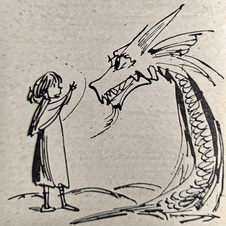 drawix15 girl and dragon<lora:drawix15:1>