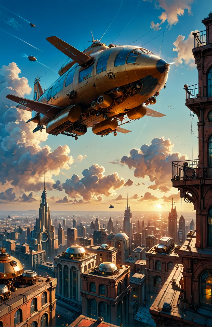 score_9, score_8_up, score_7_up, score_6_up,
A steampunk airship floating over a futuristic city at sunset, with golden gears and smokestacks visible against a sky filled with clouds and flying machines. <lora:FLUX - Painted_World:1> <lora:FLUX - Sinfully_Stylish (Dramatic Lighting):0.6> <lora:FLUX - Vividizer - Flux Enhancer:0.6>
detailxl_xl, <lora:add-detail-xl:0.8>, <lora:sinfully_stylish_SDKL:0.8>, <lora:Fant5yP0ny:0.8>, <lora:Vivid Midjourney mimic - XL SDXL v2.0:0.8>