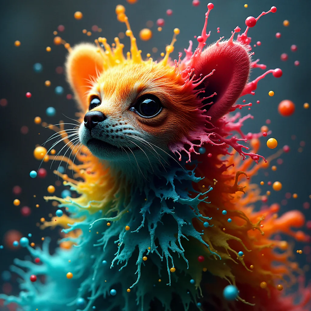 Paint Splatter style,