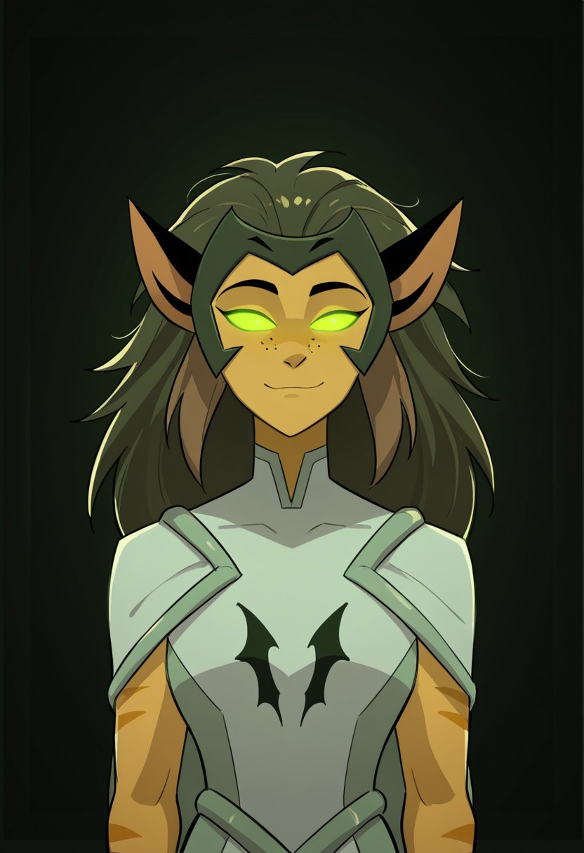 CHCatra, Catbig Hair, CAPrimecult Outfit, HPGlowing Eyes,
BREAK 
upper body shot, solo, expressive,