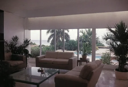 analog film photo MiamiVice, indoors . faded film, desaturated, 35mm photo, grainy, vignette, vintage, Kodachrome, Lomography, stained, highly detailed, found footage