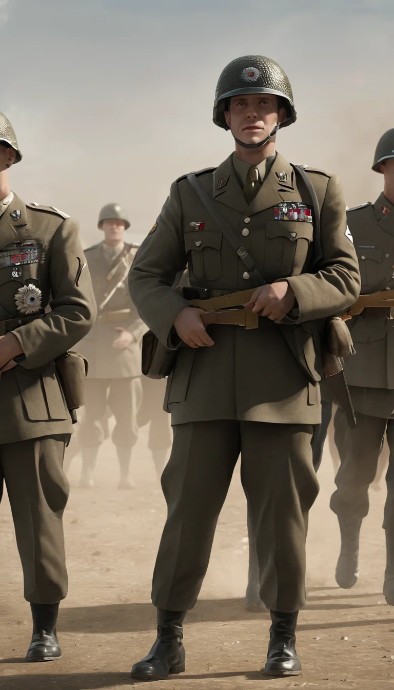 Cinematic scene, Allied Nations, army, detailed background, masterpiece, best quality, high quality, absurdres <lora:command_and_conquer_xl_v2:1>