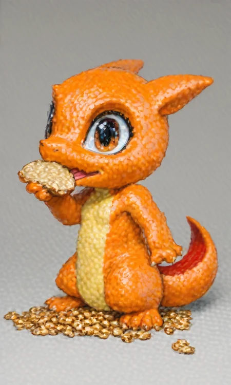 cinematic still score_9, score_8_up, score_7_up, source_anime, solo, Charmander, looking at the viewer, (Feral Charmander, chibi body, covered in peanut butter:1.3), scared, simple background, (detailed image, high resolution, 5k resolution:1.0), (chibi art style:1.1) . emotional, harmonious, vignette, 4k epic detailed, shot on kodak, 35mm photo, sharp focus, high budget, cinemascope, moody, epic, gorgeous, film grain, grainy, (masterpiece), (best quality), (ultra-detailed), score_9, score_8_up, score_7_up, source_anime, solo, Charmander, looking at the viewer, (Feral Charmander, chibi body, covered in peanut butter:1.3), scared, simple background, (detailed image, high resolution, 5k resolution:1.0), (chibi art style:1.1), illustration, disheveled hair, detailed eyes, perfect composition, moist skin, intricate details, earrings, score_9, score_8_up, score_7_up, source_anime, solo, Charmander, looking at the viewer, (Feral Charmander, chibi body, covered in peanut butter:1.3), scared, simple background, (detailed image, high resolution, 5k resolution:1.0), (chibi art style:1.1), very detailed, ambient light, sharp focus, winning, highly refined, complex, elegant, cinematic, pristine, artistic, enhanced, deep color, epic, surreal, incredible fine detail, extremely rich, romantic, dramatic bright colors, perfect, iconic, beautiful scenic, attractive, cute, pure, great, full, best, awesome, atmosphere