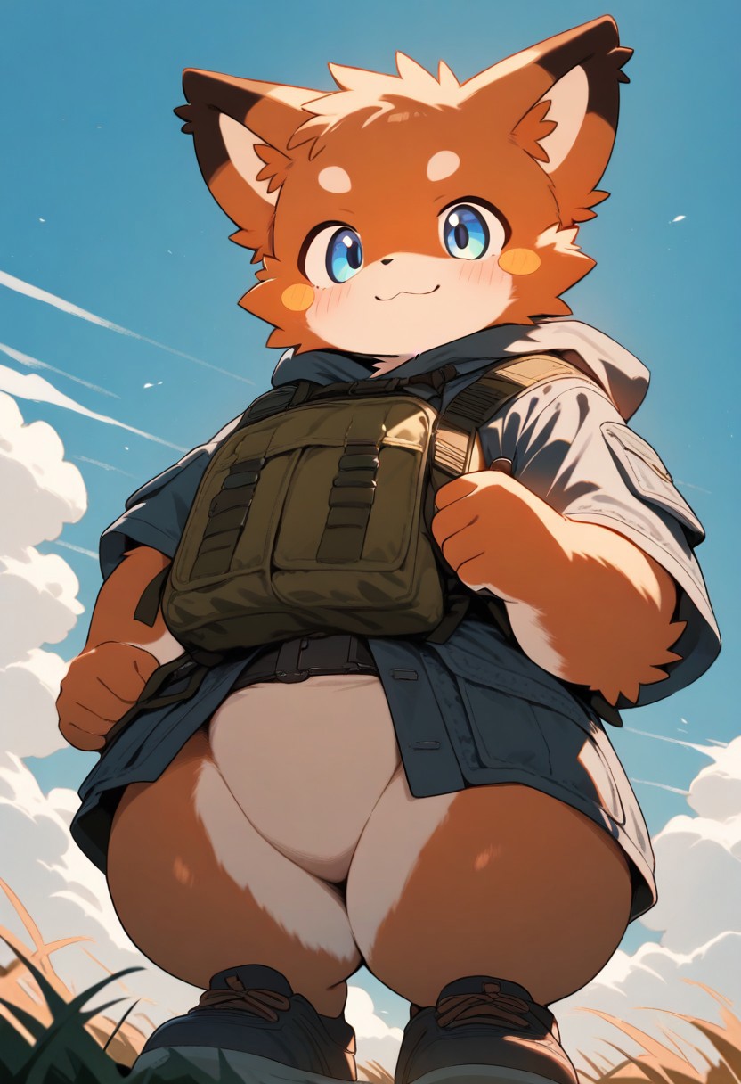masterpiece, high score, great score, absurdres, year 2024, safe, 1boy, zuppu11 type 1, furry, cute, kemono