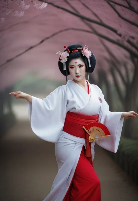 Fantasy Photoshoot, studio photography, cosplay,
nonami as Geisha, (big breasts), naturally-lit environment devoid of spiritual symbols and scientific elements,