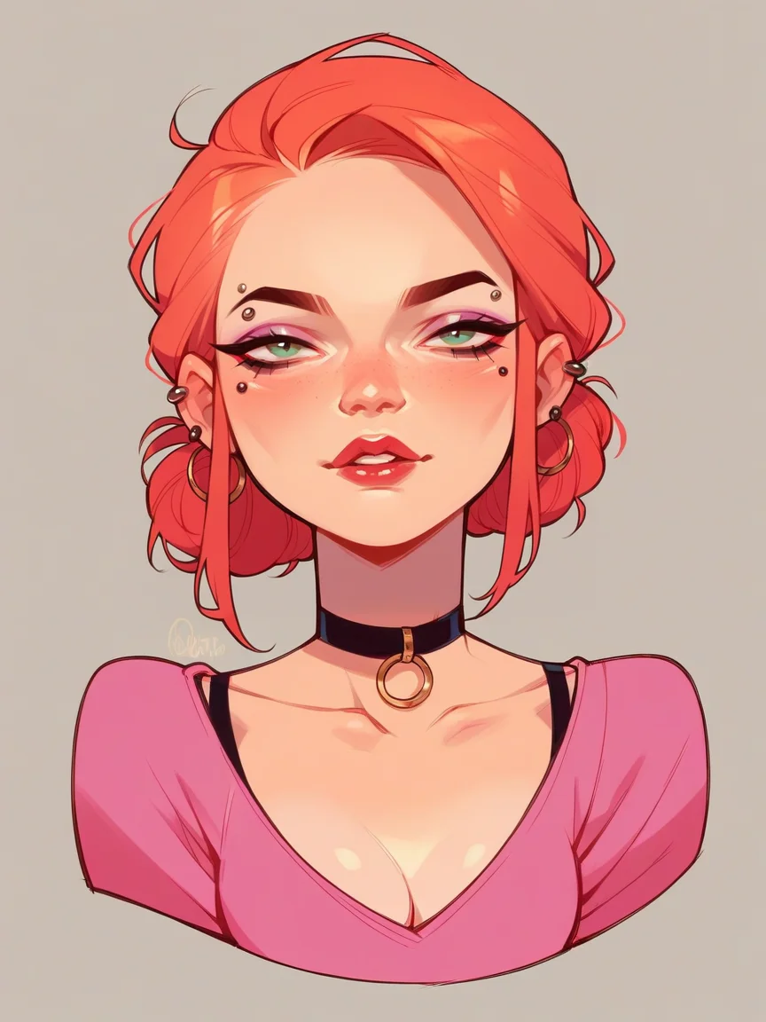 score_9, score_8_up, score_7_up, score_6_up, <lora:stud10XLP_r2:1> stud10, 1girl,
