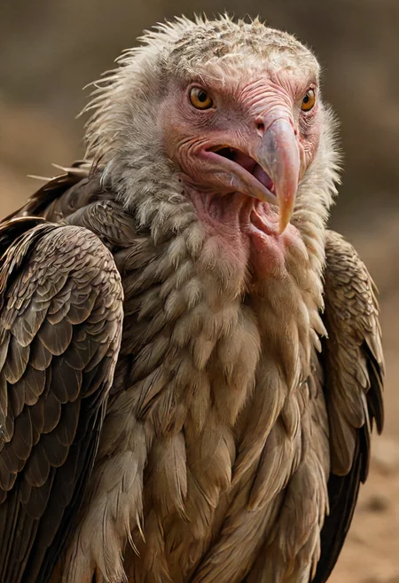 angry vocal vulture, shoulder shrug, detailed, perfect composition , eldoria, <lora:eldoria:0.8>