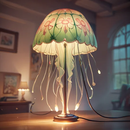 score_9,score_8_up,score_7_up,
jellyfishstyle,lamp,glow,realistic,solo
, <lora:jellyfish-pony:0.8>,
