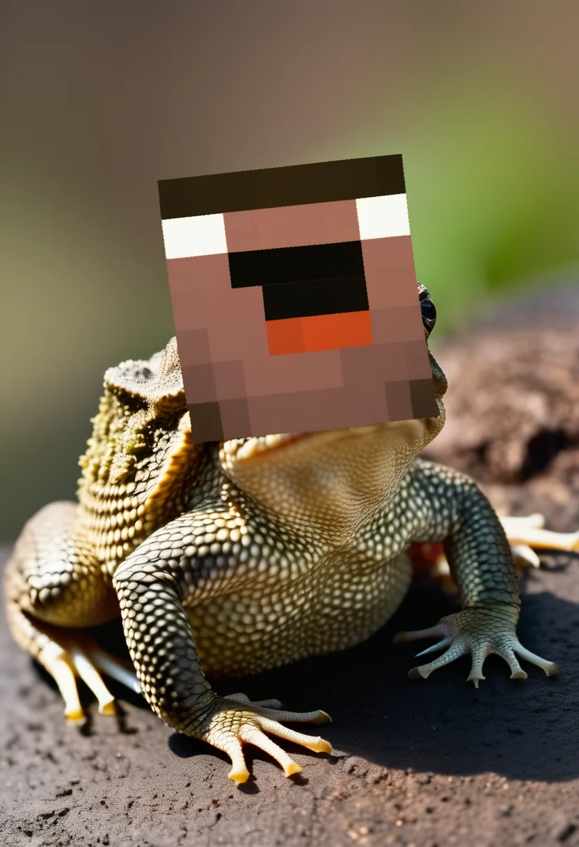a toad with a square head<lora:sendnoobs-sdxl-adam-e:1>