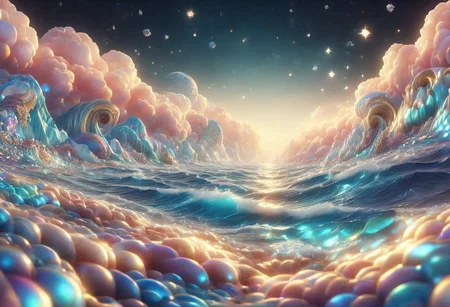 Male focus,a group of Muscular merman covered in iridescent scales swimming around deep in the ocean, shimmering scales,bulky frame,defined abs, big biceps, large iridescent merman tail, pefectly formed body, handsome rugged face,ethereal moonlight shining through the water,zoomed out view,vivid colours, 3d, masterpiece, high quality image, 4k resolution, extremely detailed