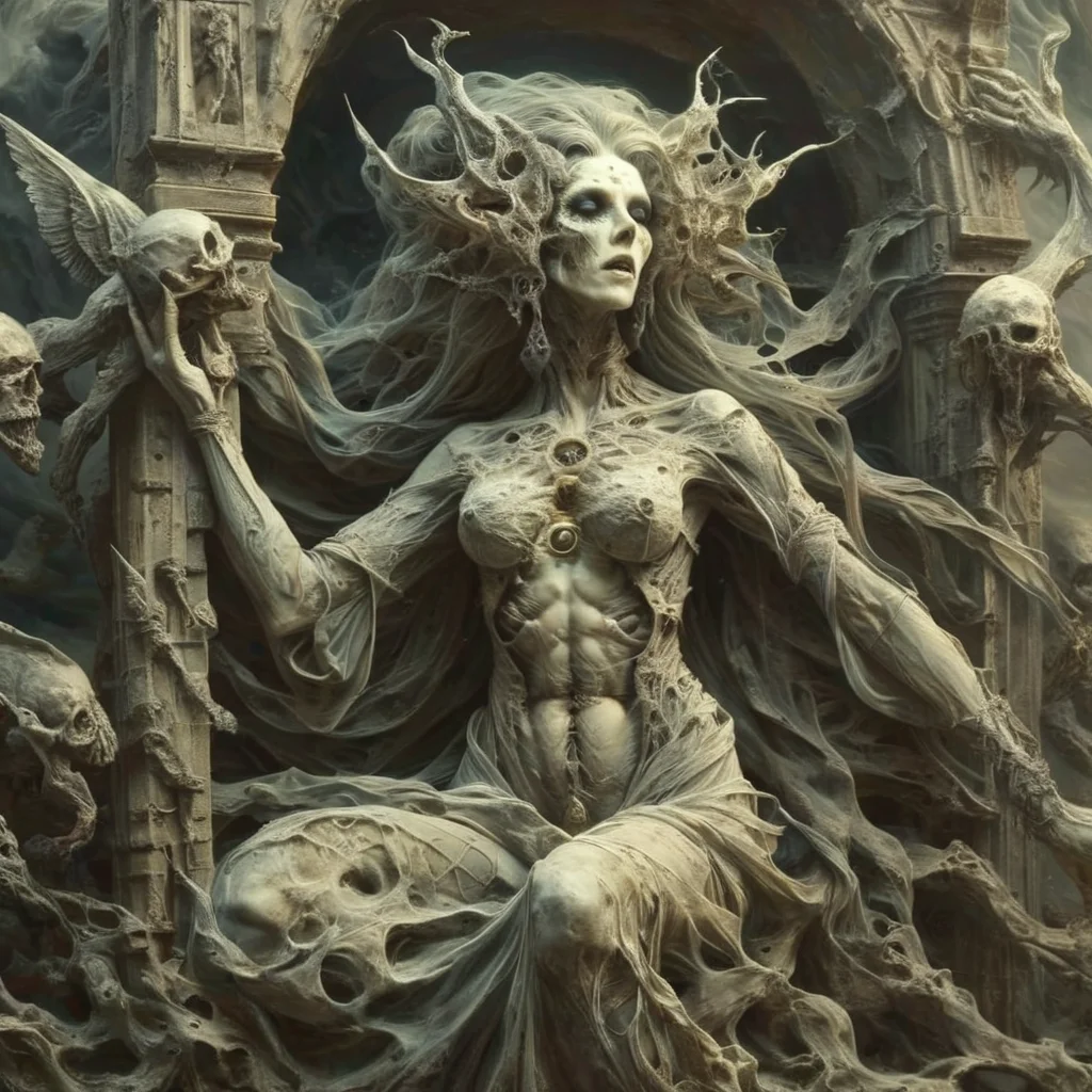 mortishadow goddess lilitch at the gates of hades <lora:mortishadow:1>
