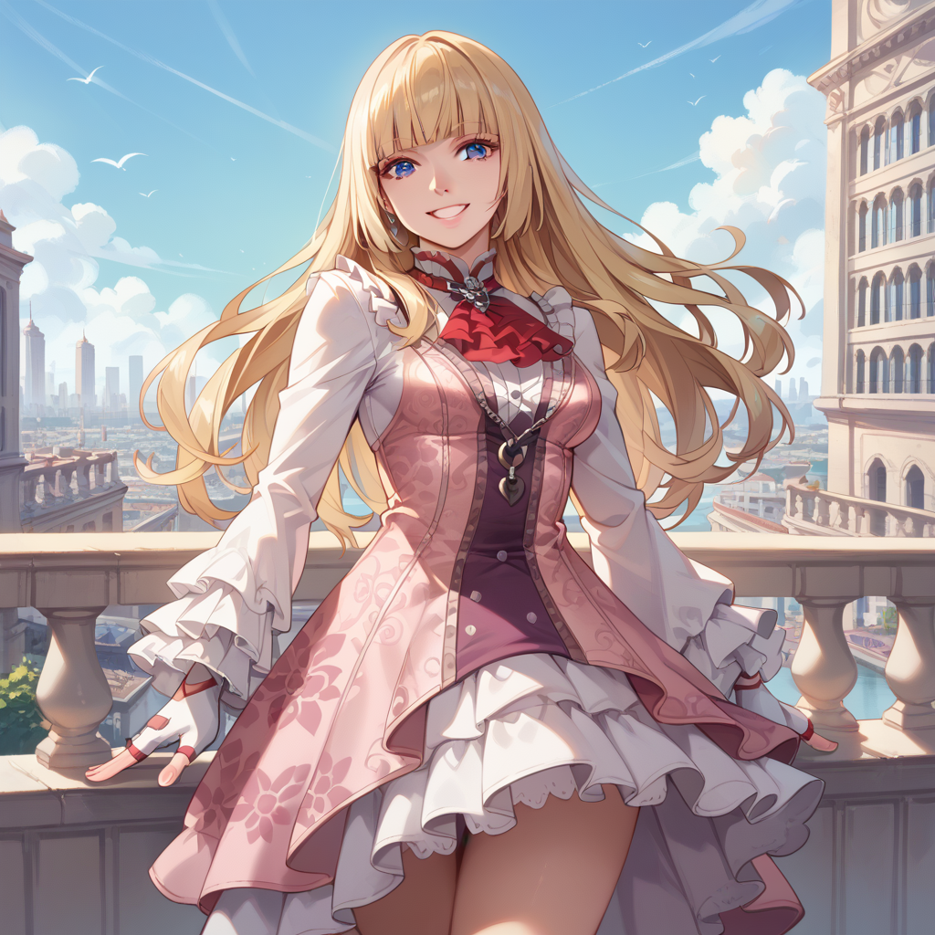 score_9, score_8_up, score_7_up, best quality, masterpiece, source_anime, zPDXL2, BREAK
1girl, solo,  <lora:liliv1:1>lili,  blonde hair, blue eyes, lilit7, pasntyhose, purple, fingerless gloves, dress, city, , smile, happy
Pretending to slip on a banana peel
