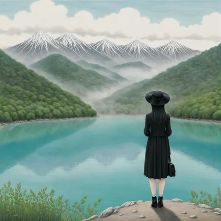 by Amy Earles and Hikari Shimodain the style of Leiji Matsumoto, landscape, digital oil pastel on canvas<lora:oil_pastel:1.00> of a kodak motion picture film <lora:kodak:1.00> <lora:more_art:0.60>