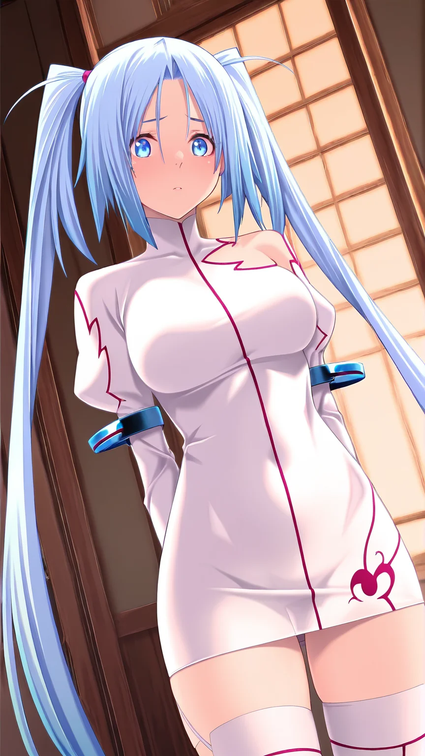 amazing quality,absurdres,best quality,masterpiece,highres,newest,detailed,detailed body,detailed face,masterpiece,best quality,solo,
ã«ãã»ã°ã¬ãã£ã³ã,1girl,solo,thighhighs,twintails,long hair,blue eyes,blue hair,very long hair,
<lora:ã«ãã»ã°ã¬ãã£ã³ã:0.8>,