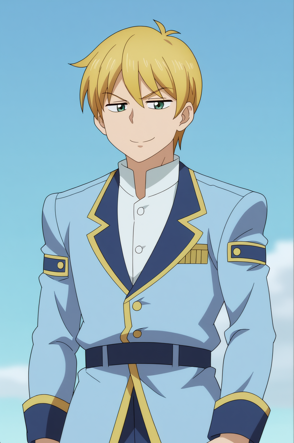 rating_safe,  anime screencap, consistent background,   Fred, light smile, upper body, 1girl <lora:Lv1_Maou_to_One_Room_Yuusha-Fred-PDXL:0.8>