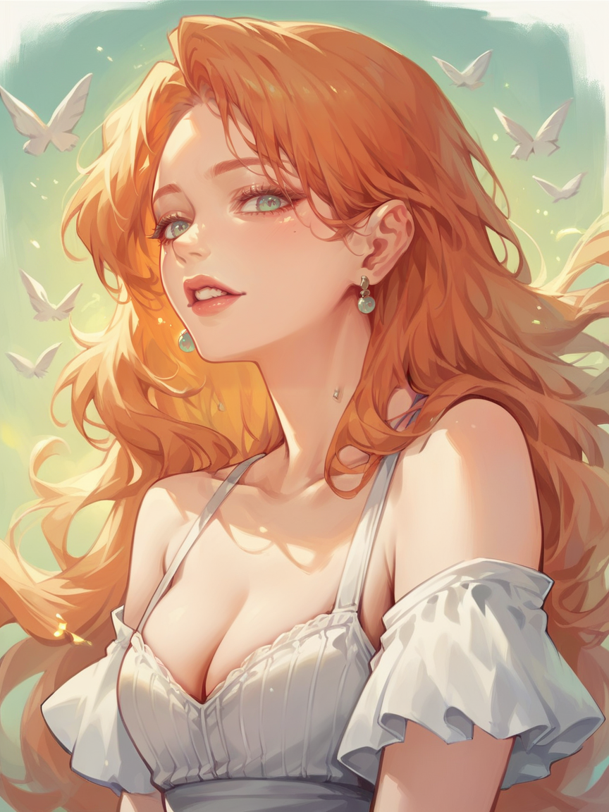 score_9, score_8_up, score_7_up, score_6_up, score_5_up, score_4_up,   <lora:s0mXLP:0.8> s0m, 1girl, long hair, ginger