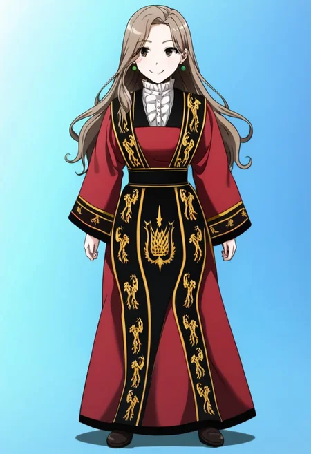 (masterpiece, best quality:1.4), insaneres, absurdres, solo,anime, BREAK
MinJiwon, brown eyes, mousy hair, long hair, battle uniform
((nikkestanding, full body, standing, cute smile)), blue background, spotlight, depth of filed, cowboy shot