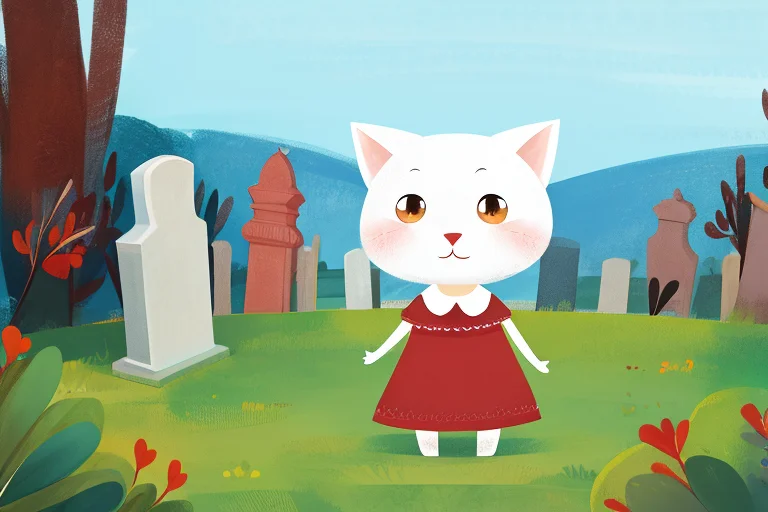 masterpiece,best quality,solo,a white cat with red dress,chibi ,cemetery, <lora:childbookv6-000032:1:1,0,0,0,0,0,0,0,1,2,2,1,0.6,1,0.6,0.5,0.5,2,1,2,1,1,1,1,1,1>