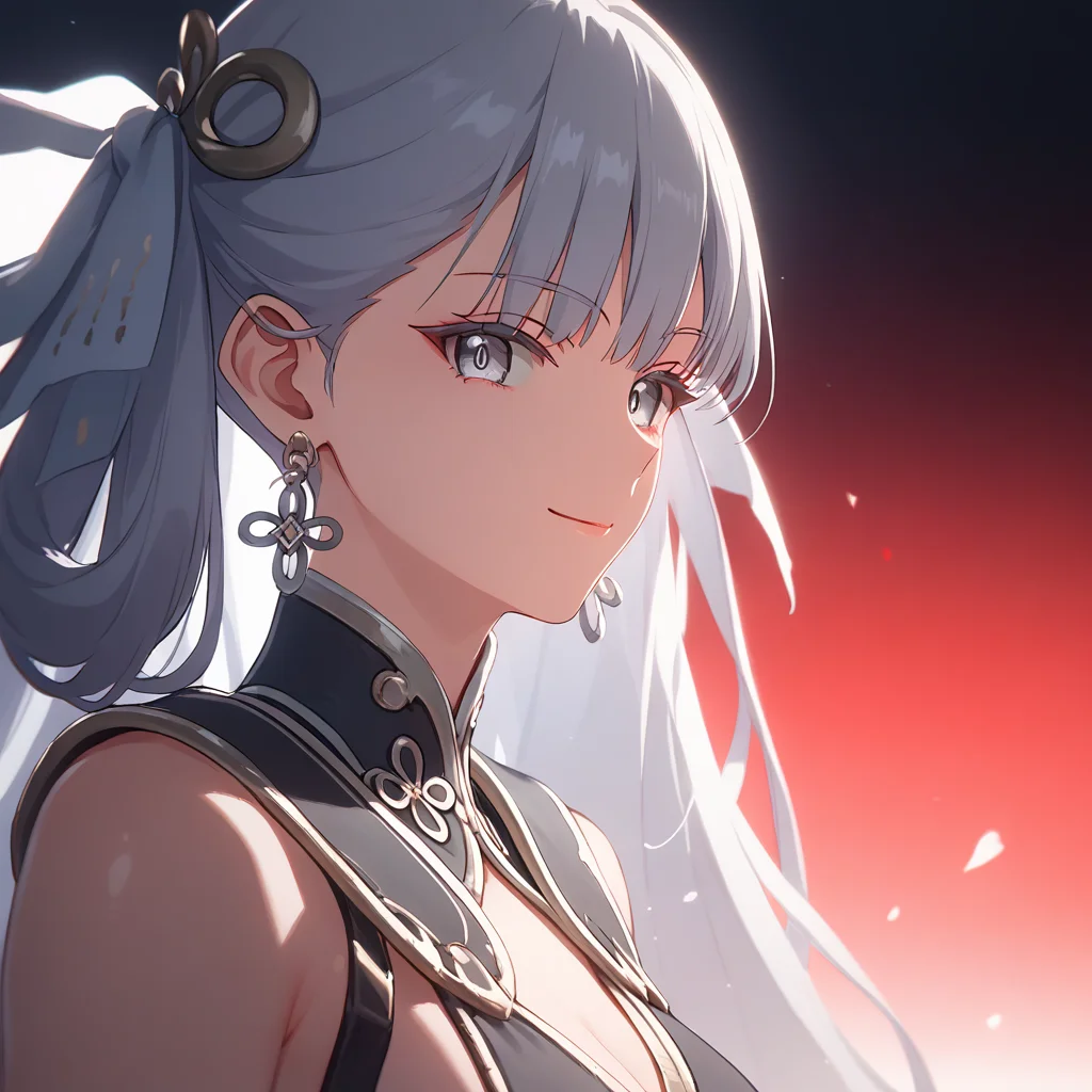 (score_9, score_8_up, score_7_up), ource_anime, beautiful detailed face, extreme details eyes, absurdres, ultra-detailed, best quality, 1girl, grey eyes, echo2 dress, looking at viewer, light smile, closed mouth, upper body, close up vibrant, stunningly beautiful, studio anime, illustrative, highlights, dark red shadows, high contrast, dim light, background, white gradient hair,painterly, matte painting, highly detailed, evil smile, white soft skin, Dark, mysterious, haunting, dramatic, ornate, detailed
<lora:JinhsiWUWA:0.6>