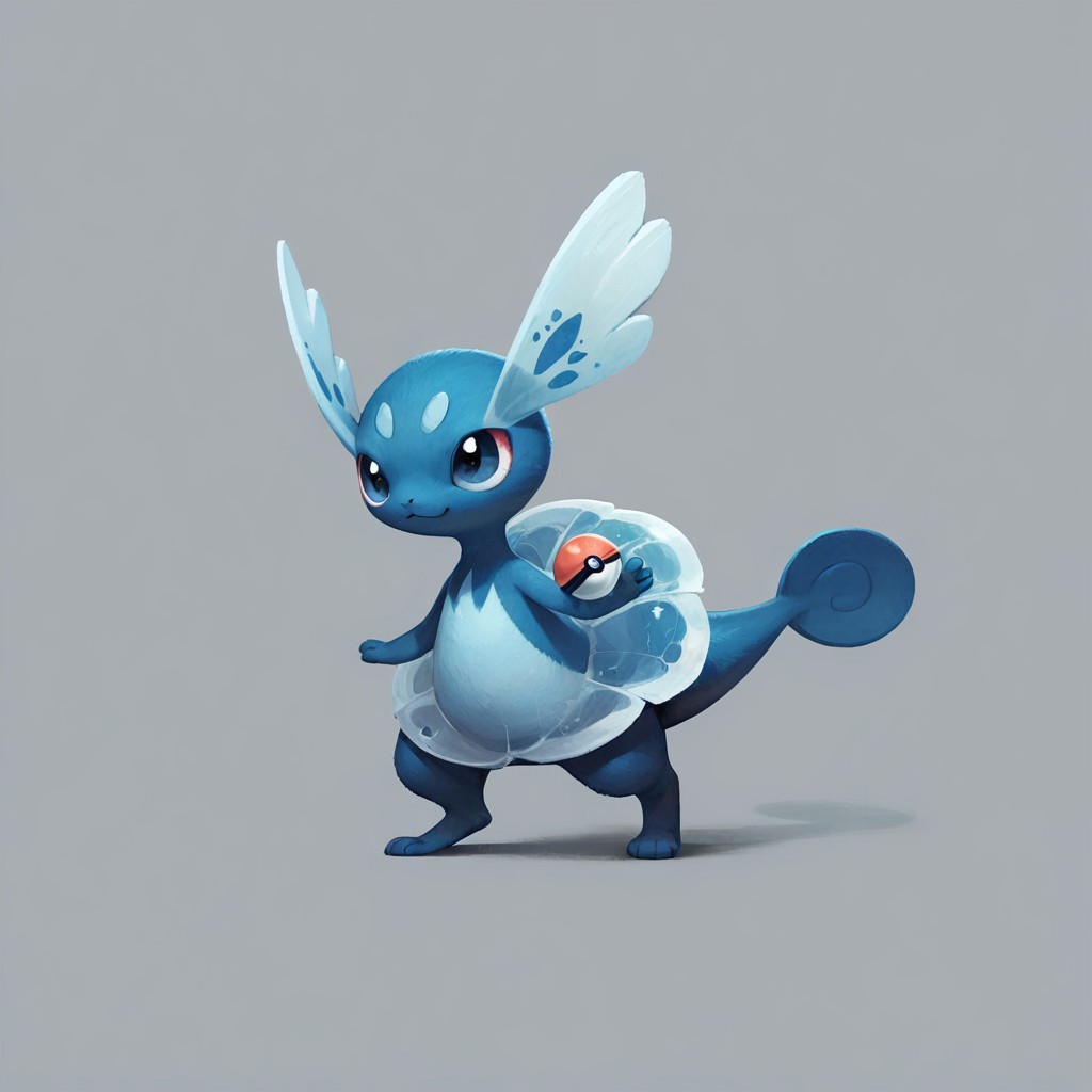 score_9, score_8_up, score_7_up,
p0k3m0n, pokemon, pokemon (creature), no humans, transparent background, simple background, full body, solo, standing,
(cat:0.9), (blue tit:0.9), (Hummingbird:0.9), (spider:0.9), (Fire salamander:0.9),
simple background, grey background,
