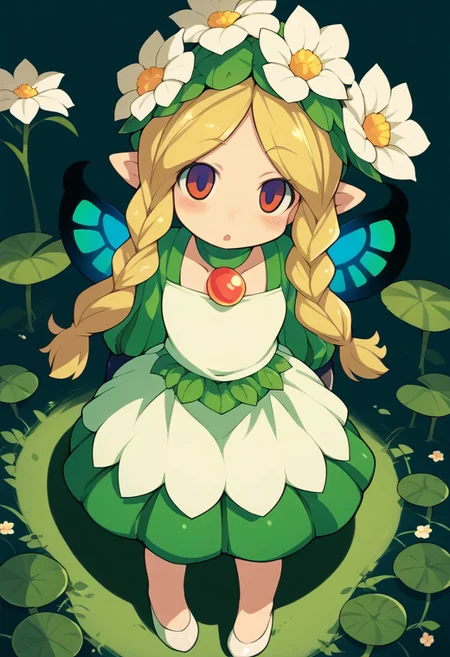 (zPDXL3),
(zPDXLxxx),
simple background,
1girl (mercedes) <lora:mercedes-PD-1.0:1>,
mercedes,
flowers,
thoughtful,
cute,
lily pad,
from above,