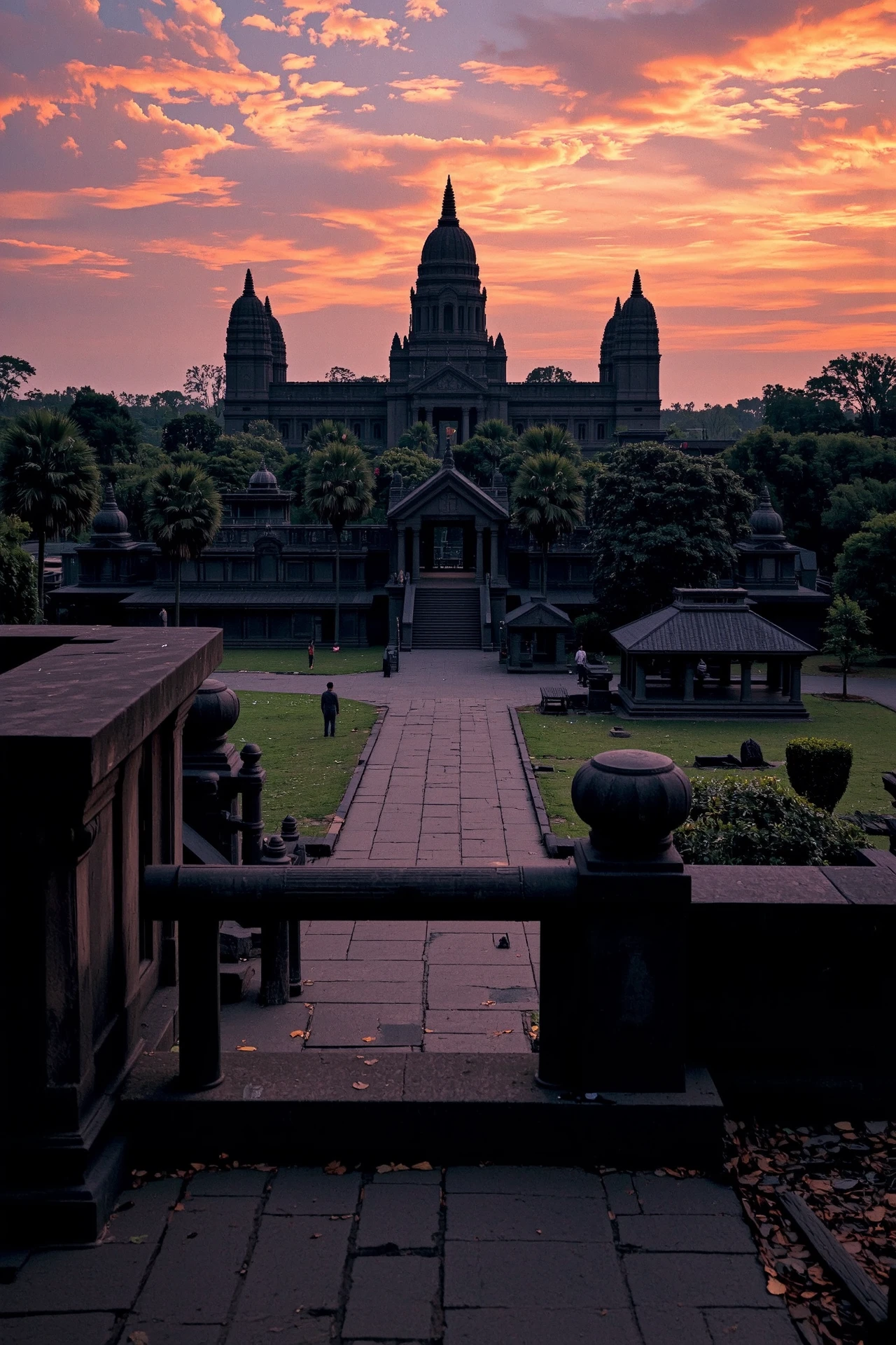 photo, photography, Fujifilm XT3 Viltrox, Angkor Wat, Cambodia landscape, evening, very intricate, very detailed, realistic. sharp, colorful, film grain, high contrast, <lora:Hand v2:1> <lora:Anti-Blur:1> <lora:Insane Detail Slider:0.5>  <lora:Flux.1_Turbo_Detailer:0.6> <lora:flux.1_lora_flyway_Epic-detail_v2:0.6>