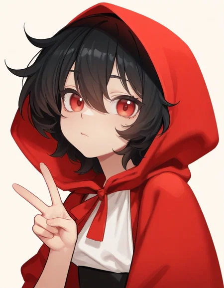 1girl, solo, mondlicht, hood, 
 looking at viewer, simple background,  V
<lora:mondlicht:1>, (masterpiece, best quality, high quality, highres, ultra-detailed),
