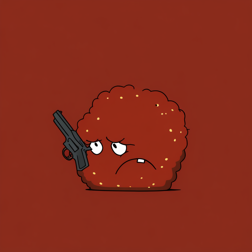 meatwad, solo, holding gun