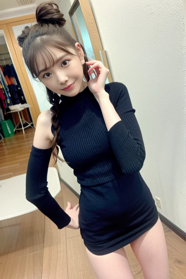 (8k, best quality, masterpiece:1.2), (realistic, photo-realistic:1.37), ultra-detailed, 1 girl, (full body:1.7), Standing on the Paris city wearing turtleneck sweater and skinny jeans, with 1 detailed Eiffel Tower in the background, cute,solo, beautiful detailed sky, (smile:1.15),(closed mouth), small breasts, beautiful detailed eyes, (long hair:1.2), floating hair NovaFrogStyle,pureerosface_v1, <lora:Arina:1>